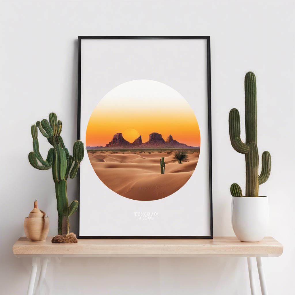 Visionary Desert Art Print